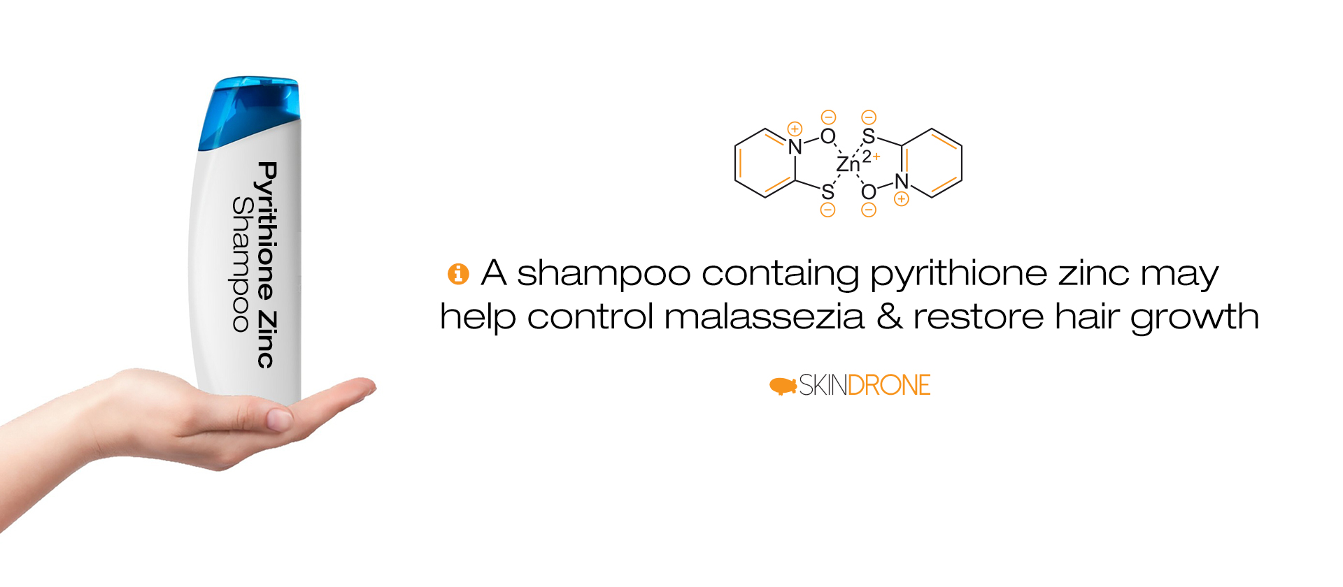 A shampoo containing pyrithione zinc may help control malassezia and restore hair grwoth