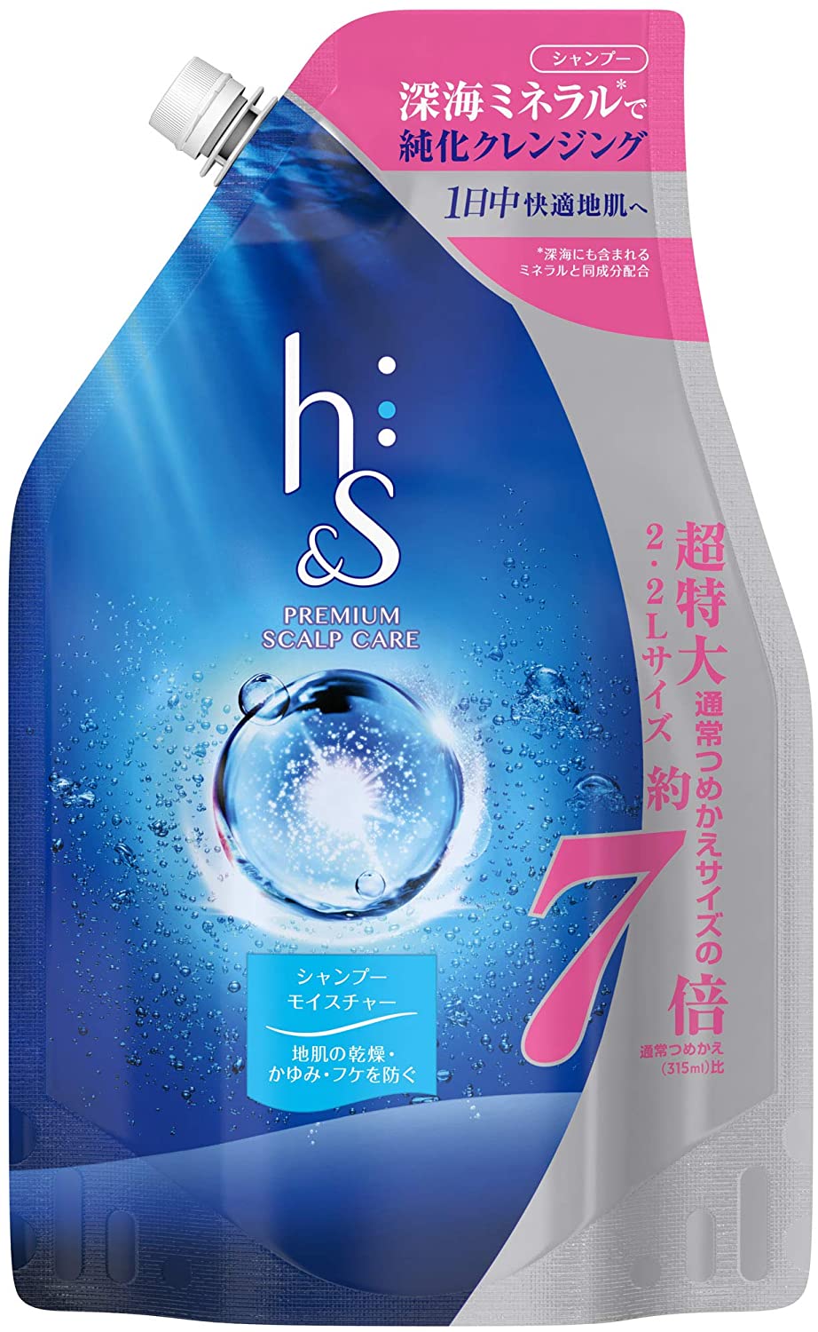 Pouch style unit of Head and Shoulders Japapense anti-dandruff shampoo